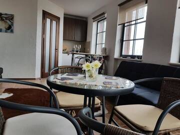 Фото номера Апартаменты с видом на озеро Апартаменты Villa Traku Terasa г. Тракай 5