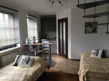 Фото номера Двухуровневые апартаменты Апартаменты Villa Traku Terasa г. Тракай 3
