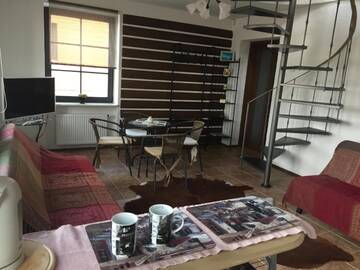 Фото номера Апартаменты с видом на озеро Апартаменты Villa Traku Terasa г. Тракай 7