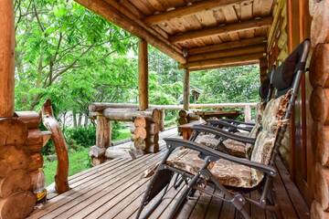 Фото номера Вилла с 2 спальнями Отели типа «постель и завтрак» Sunny Beaver B&amp;B г. Тракай 18
