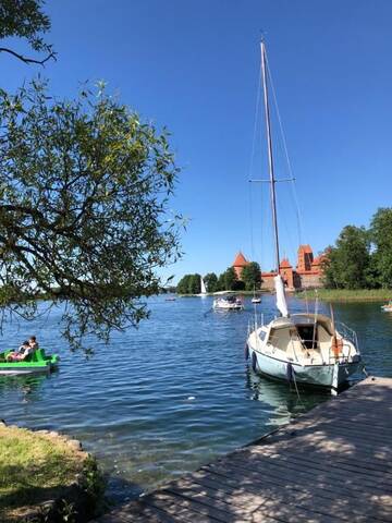 Фото номера Апартаменты с 2 спальнями Апартаменты Trakai Old town Apartment г. Тракай 56