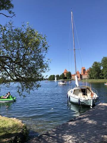 Фото номера Апартаменты с 2 спальнями Апартаменты Trakai Old town Apartment г. Тракай 32