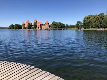 Фото номера Апартаменты с 2 спальнями Апартаменты Trakai Old town Apartment г. Тракай 10