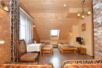 Фото номера Улучшенный люкс Гостевой дом R&amp;R Spa Villa Trakai г. Тракай 2