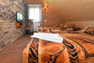 Фото номера Семейный номер (для 3 взрослых) (2 кровати) Гостевой дом R&amp;R Spa Villa Trakai г. Тракай 3